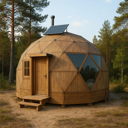 Solvara GeoLuxe Off-Grid Dome Cabin — product view 2
